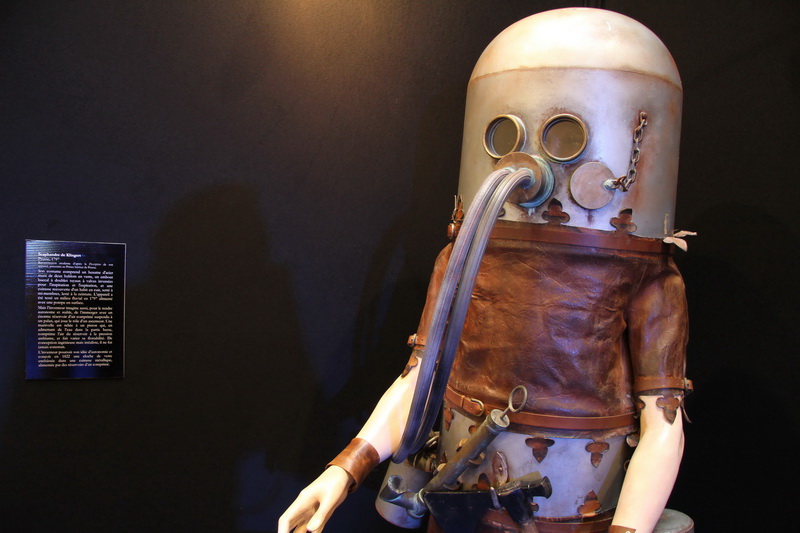 Scaphandre de Klingert (Photo Robert Poulain)