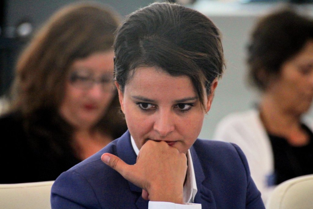 Najat Vallaud Belkacem, ministre de l’Éducation nationale, de l'Enseignement supérieur et de la Recherche (Photo Philippe Maillé))