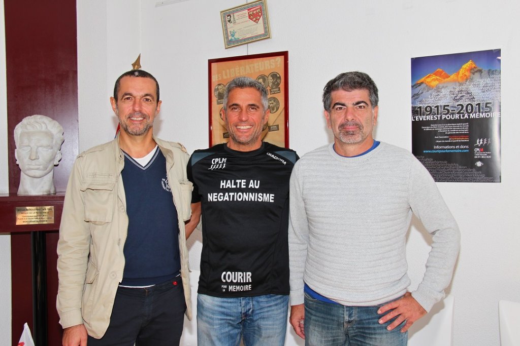 Pascal Chamassian, Ara Khatchadourian et Gérard Kirkorian  (Photo Philippe Maillé)