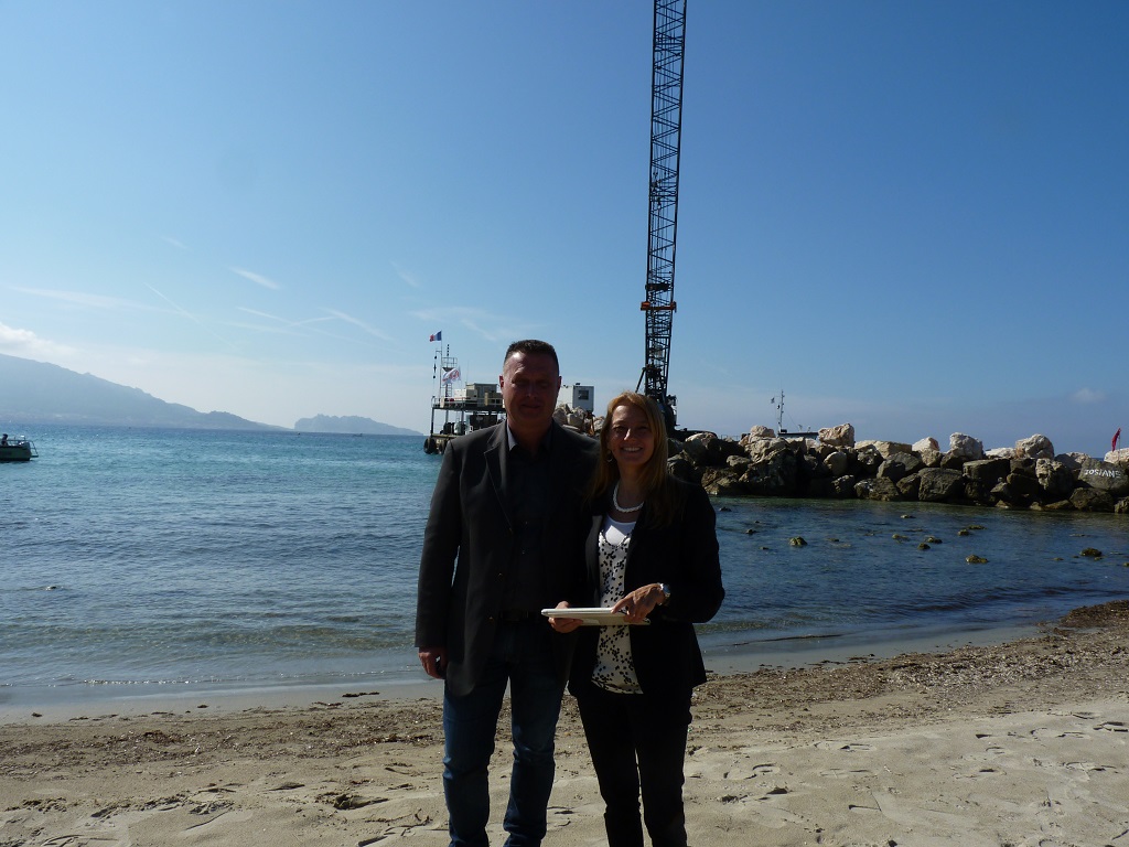 Didier Réault et Sabine Bernasconi (Photo P.M.-C.)