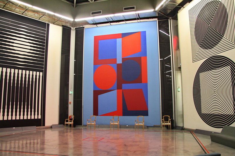 la Fondation Vasarely (Photo Robert Poulain)