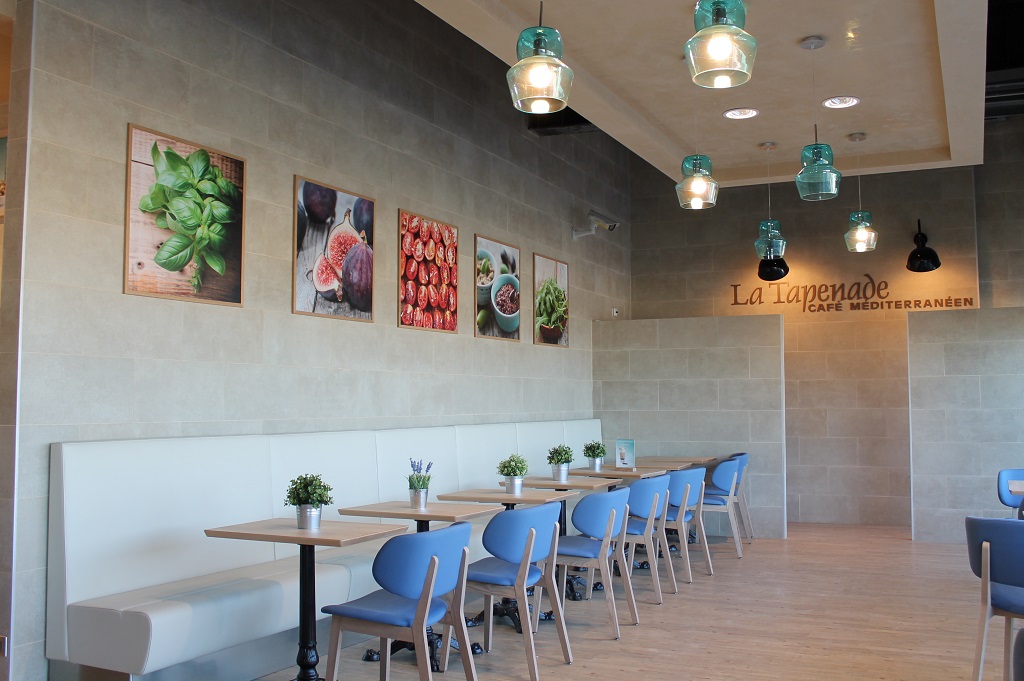 Une nouvelle enseigne de restauration Autogrill®, " La Tapenade " (Photo AMP)