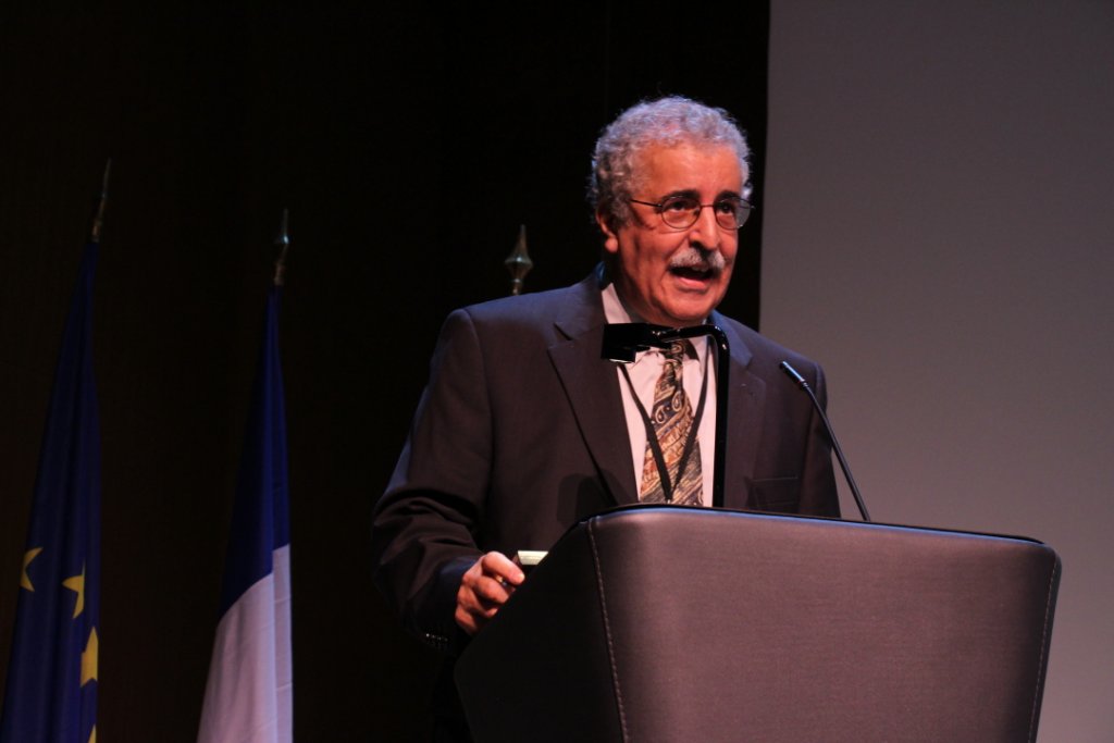 Mohamed Berriane, de l'Université de Fes (Maroc) (Photo Philippe Maillé)