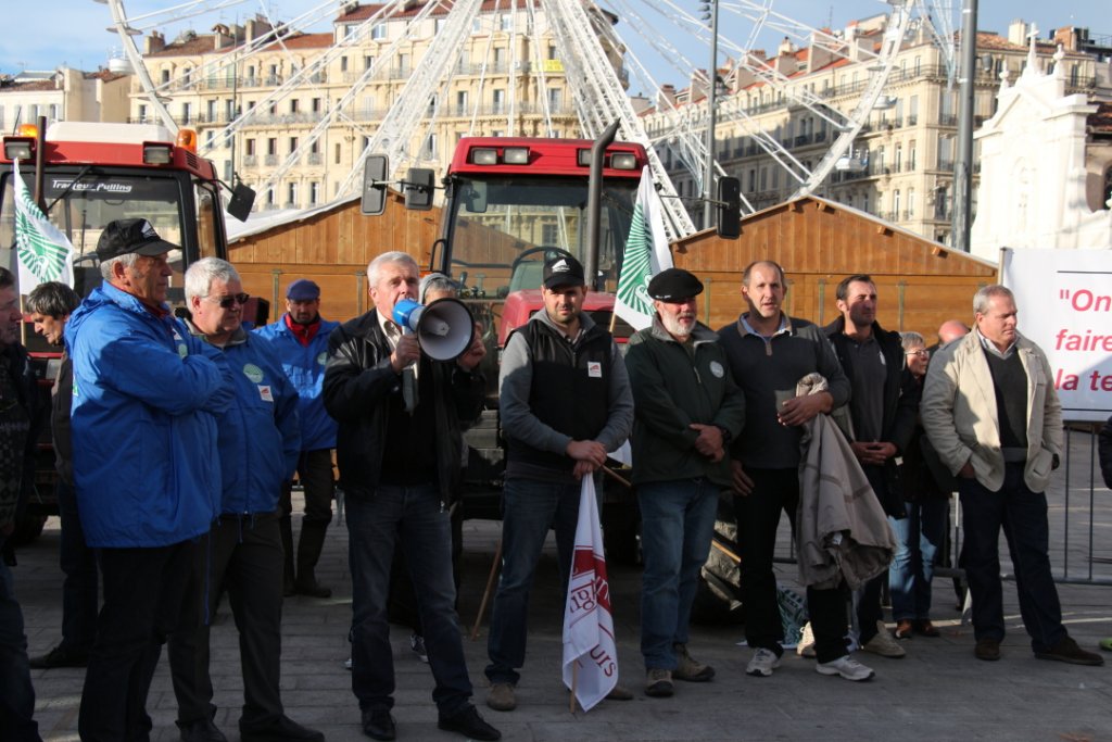 Intervention des représentants syndicaux (Photo Philippe Maillé)