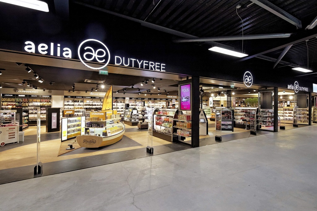 Un grand espace Aelia Duty Free (Photo AMP)
