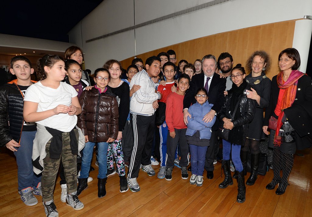 Après les semailles la photo de famille (Photo J.M.)