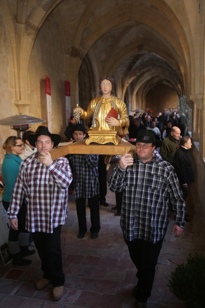 La Saint-Vincent débute à Saint-Maximin avec une procession suivie de la messe (Photo D.R.)