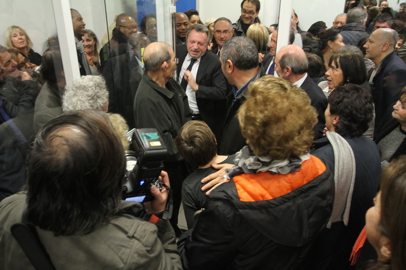 Jean-Noël Guérini a inauguré le local de campagne de 