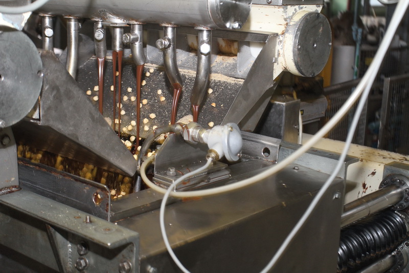 Quand le chocolat épouse les noisettes (Photo Robert Poulain) Quand le chocolat épouse les noisettes (Photo Robert Poulain)