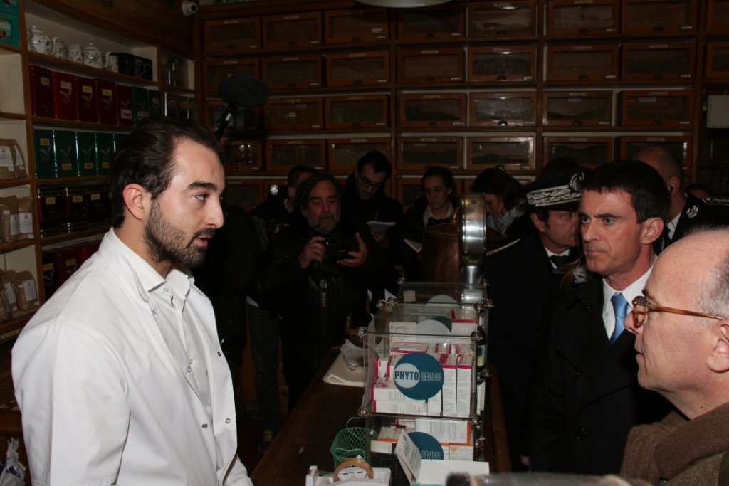 Visite chez le Père Blaize (Photo Philippe Maillé)