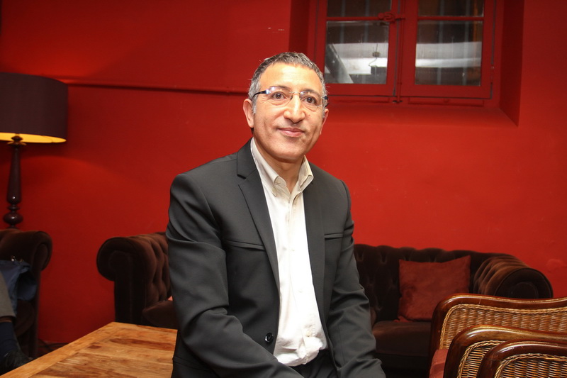 Tahar Slimani fondateur de Kaalisi (Photo Robert Poulain)