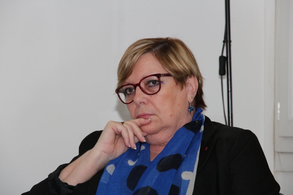 Noëlle Chabert, présidente de l'Union régionale des professionnels de santé-infirmière (Photo Philippe Maillé) Noëlle Chabert, présidente de l'Union régionale des professionnels de santé-infirmière (Photo Philippe Maillé)