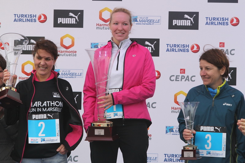 1ère Pauline Purro (SUI) 3h18'55