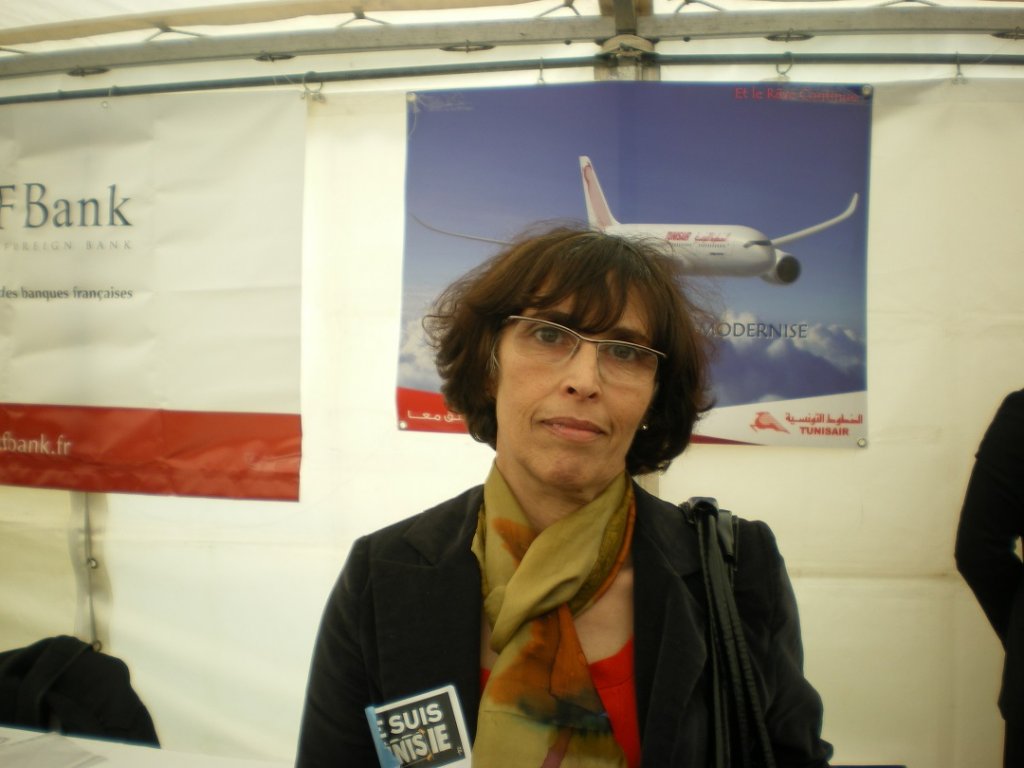 Amel Aboudi-Alouani, directrice de la compagnie nationale Tunisair (P.M.-C.)