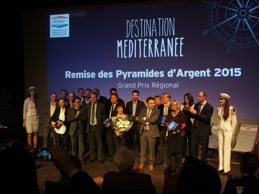 Les lauréats de la Pyramide d'argent 2015 (Photo D.R.)
