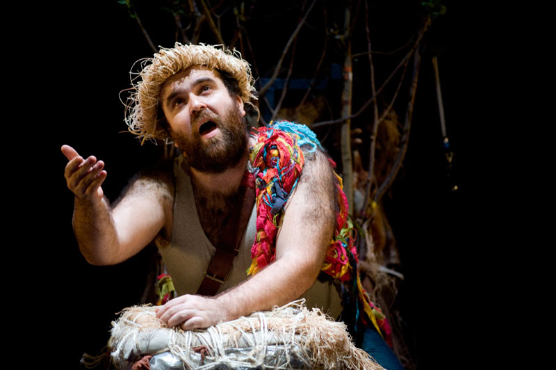 Olivier Martin-Salvan dans "Pantagruel" (Photo Nathaniel Baruch)