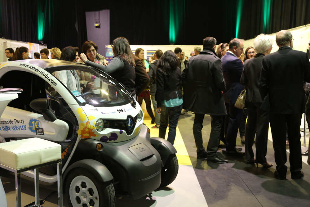 Show-room des Start-up innovantes (Photo D.R.) Show-room des Start-up innovantes (Photo D.R.)