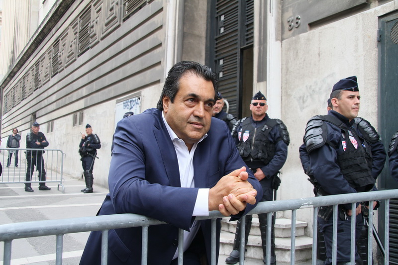 Le dirigeant de la société américaine Baja Ferries, Daniel Berrebi, candidat à la reprise de la SNCM (Photo Robert Poulain)