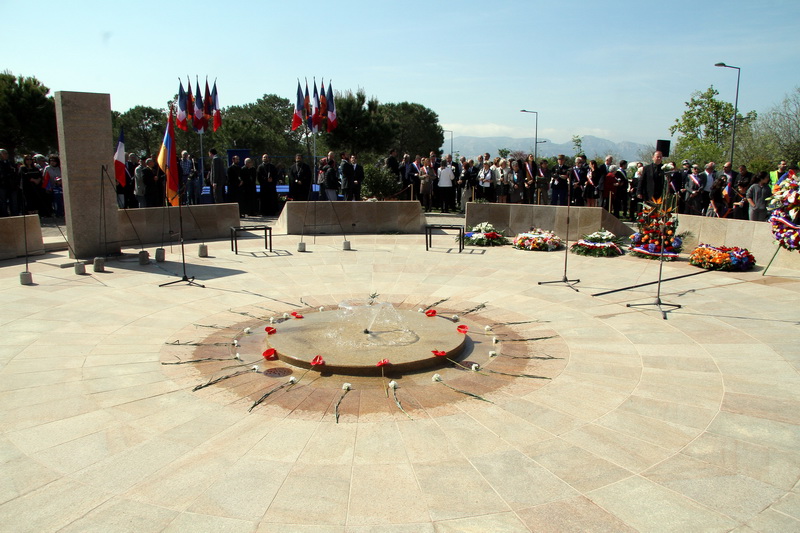 Le Mémorial du génocide arménien à Marseille (Photo Robert Poulain) Le Mémorial du génocide arménien à Marseille (Photo Robert Poulain)