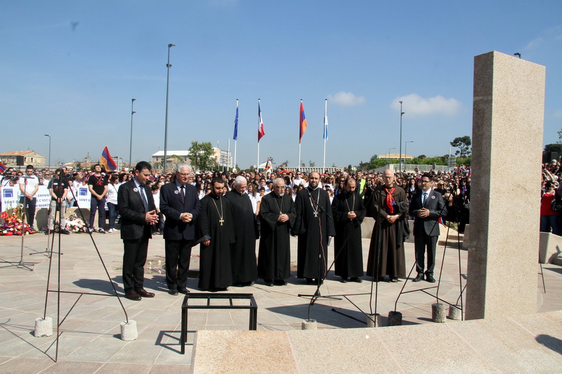 Une cérémonie religieuse œcuménique célébrée au  Mémorial du génocide   (Photo Robert Poulain) Une cérémonie religieuse œcuménique célébrée au  Mémorial du génocide   (Photo Robert Poulain)