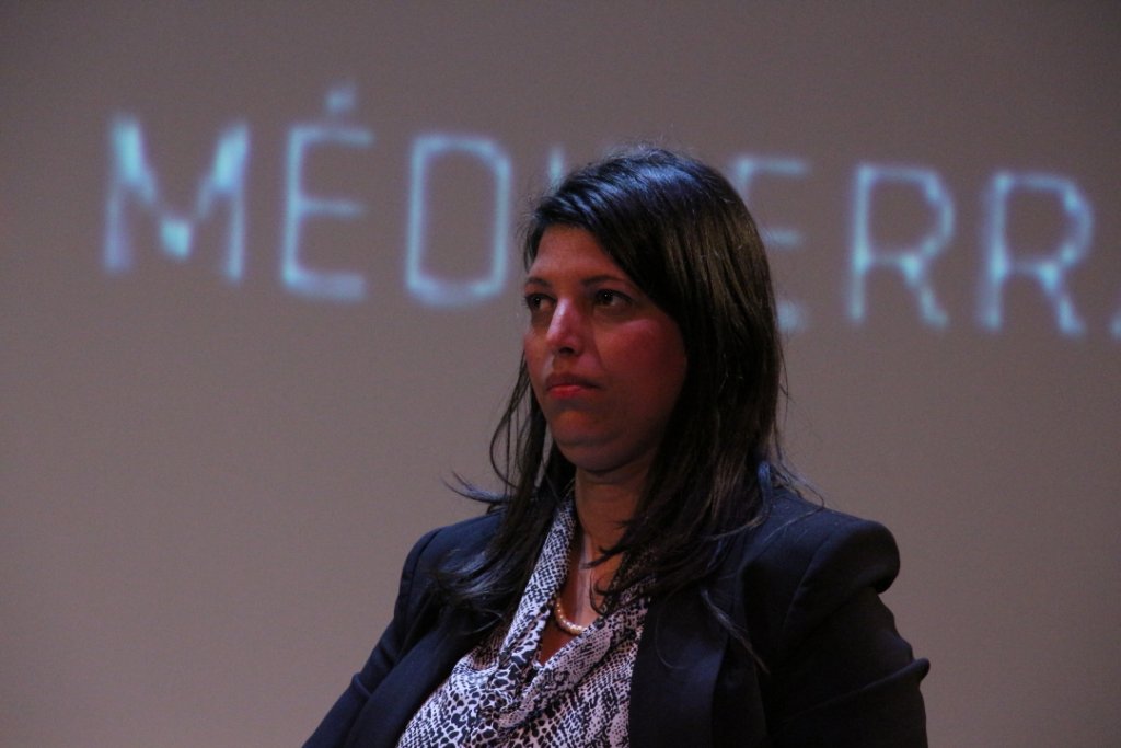 Aziza Mrairhi, conservatrice au musée du Bardo (Photo Philippe Maillé)