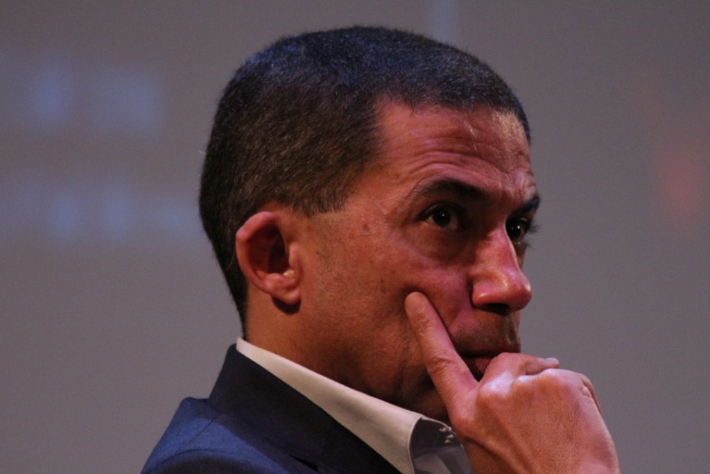 Ghazi Ghrairi est secrétaire général de l'Académie Internationale du Droit Constitutionnel et ancien porte-parole de la Haute Instance pour la Protection des Objectifs de la Révolution (Photo Philippe Maillé)