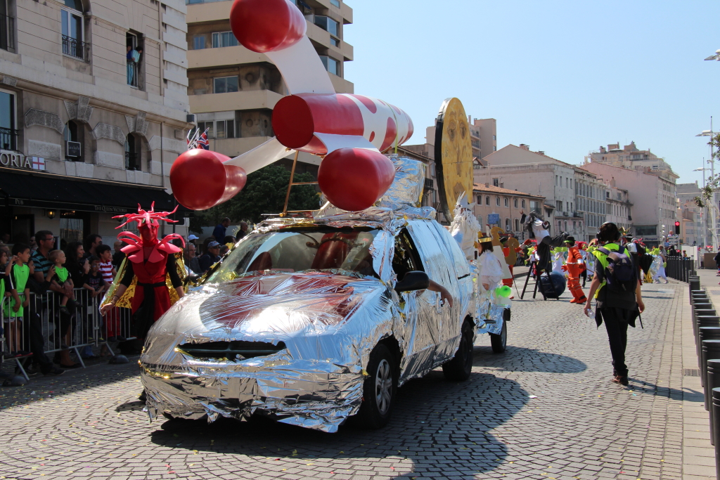 Edition 2014 du carnaval sur le Vieux-Port  (Photo Philippe Maillé)