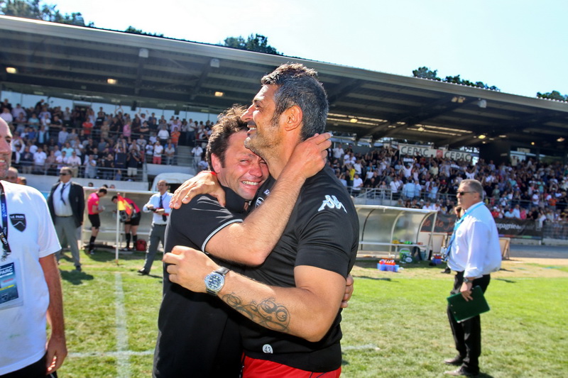 Franck Comba et Christian Labit (Photo Robert Poulain)