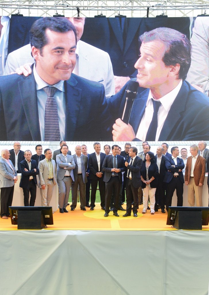 Jean-Luc Chauvin et son successeur Johan Bencivenga  (Photos: T. Vaudé)