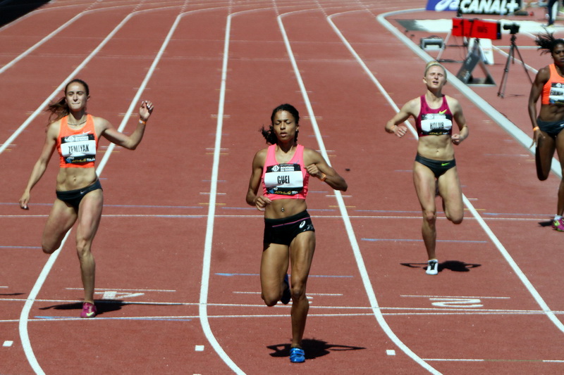 Cette étape phocéenne sera notamment marquée d'une pierre blanche pour la Française Loria Guei (400m) qui a fait les minima pour les Mondiaux de Pékin (Photo Robert  Poulain)