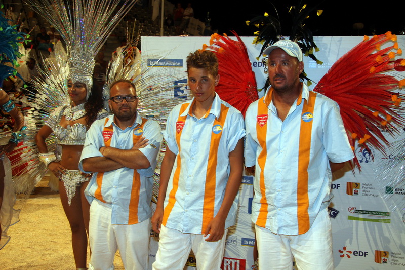 Les finalistes Antoine Dubois, Joseph Molinas et Jean-Michel Puccinelli (Photo Robert Poulain)