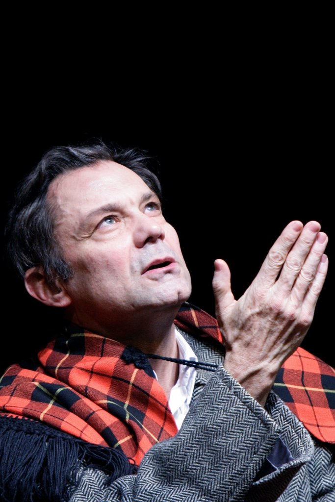 Philippe Caubère dans "le Bac 68" (Photo Michel Laurent)