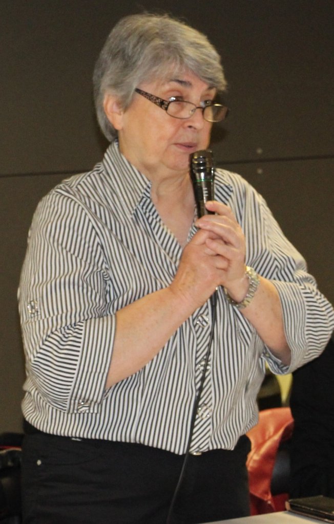 Annie Christophe lors d'une AG du CIQ (Photo D.R.) Annie Christophe lors d'une AG du CIQ (Photo D.R.)