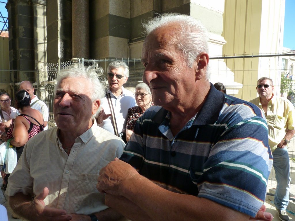 Paul est là avec son ami Vincent (Photo P.M.-C.)