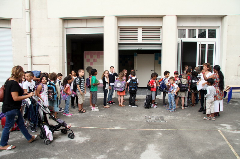 C'est la rentrée (Photo Robert Poulain)