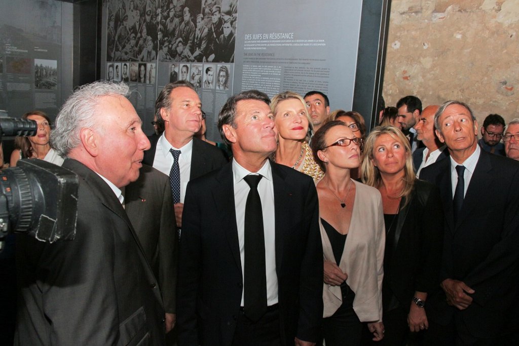 Alain Chouraqui guidera au sein du Camp des Milles les invités de Caroline pozmentier, présidente de la CCFI, au rang desquels Christian Estrosi, Renaud Muselier, Sophie Joissains, Bernard Deflesselles (Photo Philippe Maillé)
