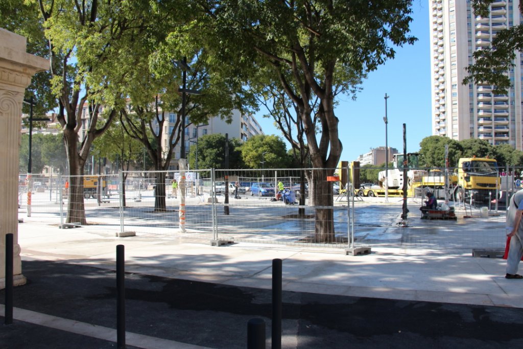 Le Rond-Point du Prado prépare sa renaissance (Photo Philippe Maillé)