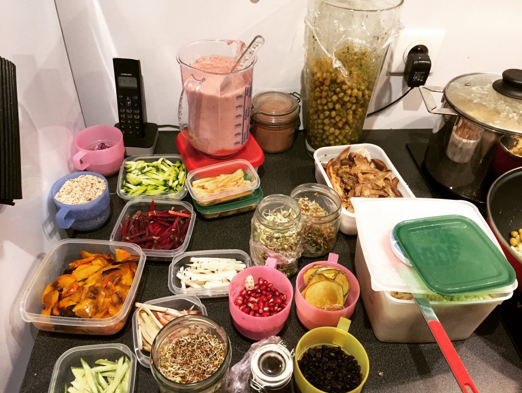 Les couleurs à manger de Corinne (Photo H.C.)