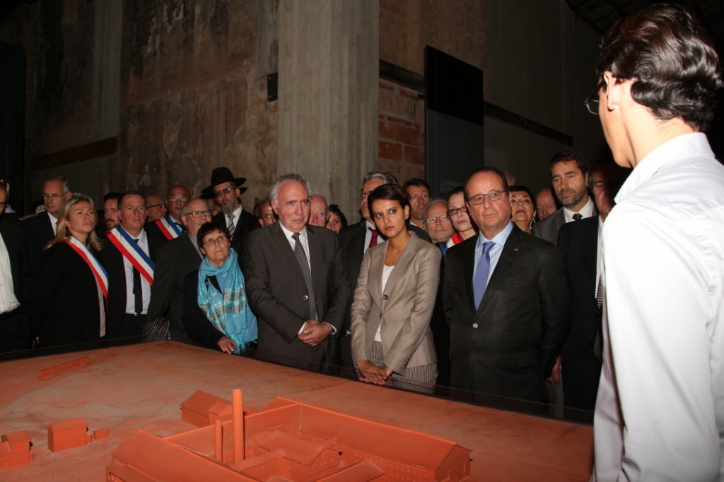 Visite du Camp des Milles (Photo Philippe Maillé)