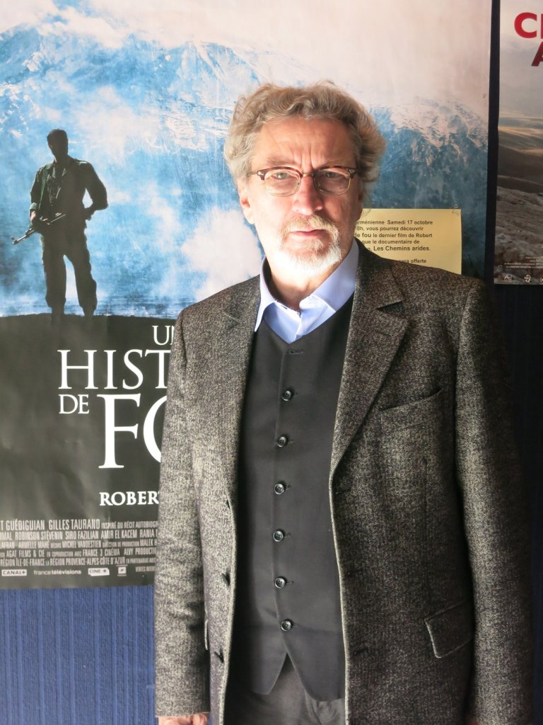 Robert Guédiguian au Festival d'Automne de Gardanne le 17 octobre (Photo J.-R. B)