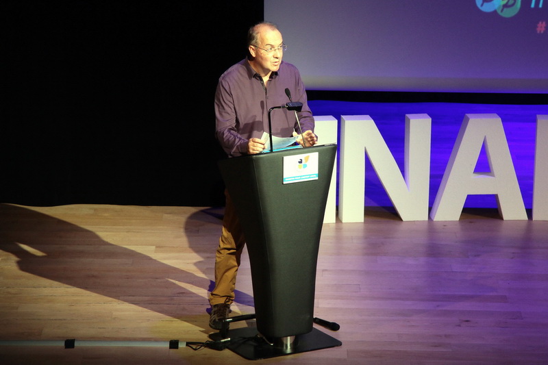 L'écrivain Alain Damasio (Photo Robert Poulain)