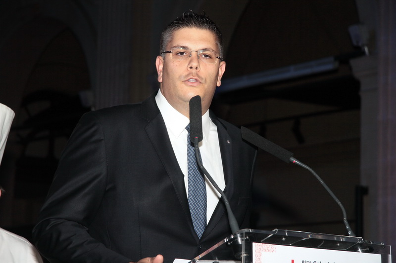 Julien Ruas, président de l'antenne marseillaise de la Croix-Rouge (Photo Robert Poulain)