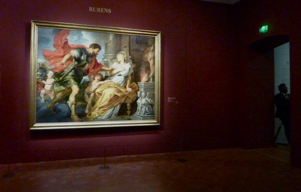 « Mars et Rhéa Silvia », du Rubens, l’une des pièces maîtresses de cette exposition (Photo M.E.)