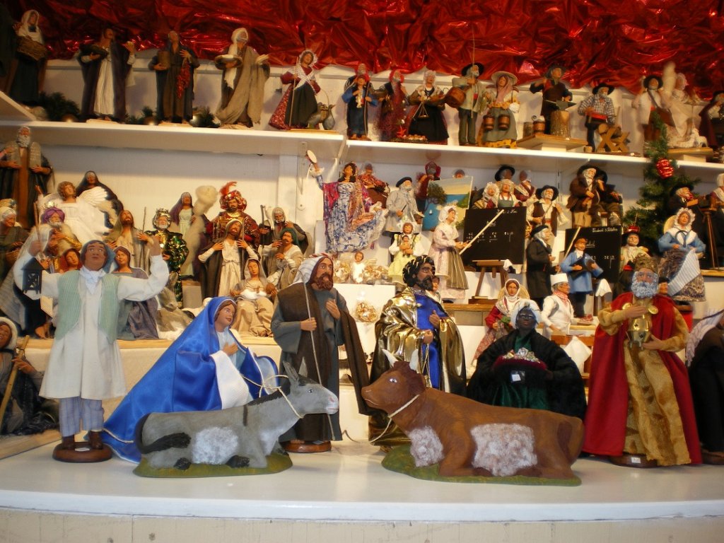 Les santons (Photo Patricia Maillé-Caire)
