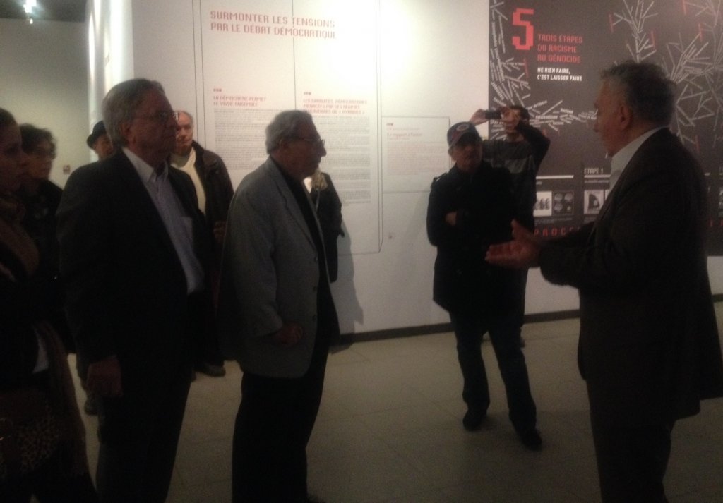 visite d'une délégation marocaine au Camp des Milles (Photo D.R.)