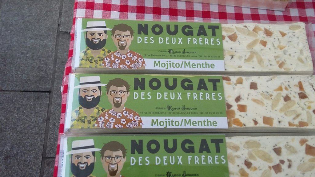 Le nougat des deux frères (Photo P.M.-C.)