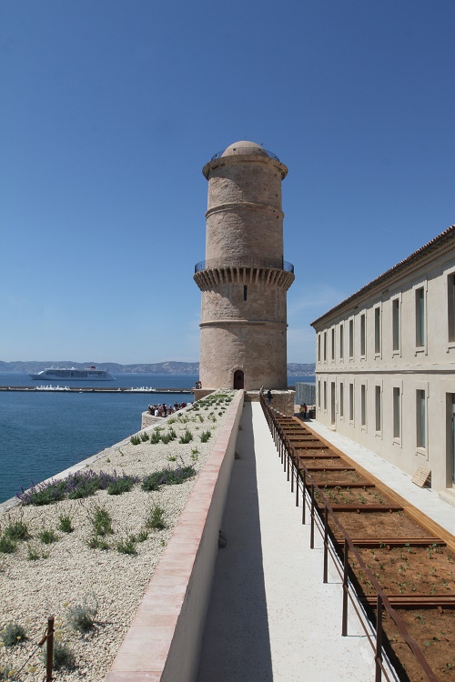 Tour du Fanal - Fort Saint Jean © MuCEM - Agnes Mellon - Architectes Rudy Ricciotti et Roland Carta