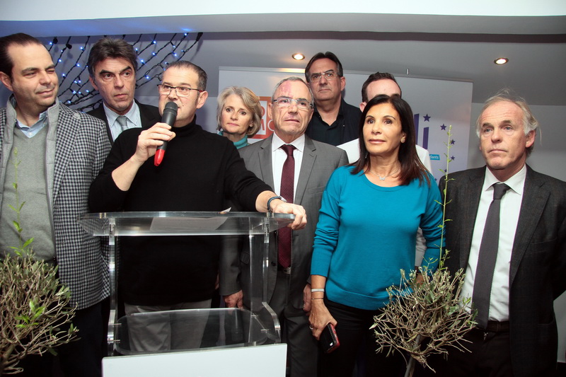 C'est Bruno Gilles le patron Les Républicains dans les Bouches-du-Rhône qui interviendra à la permanence marseillaise à l'issue du scrutin/ (Photo Robert Poulain)