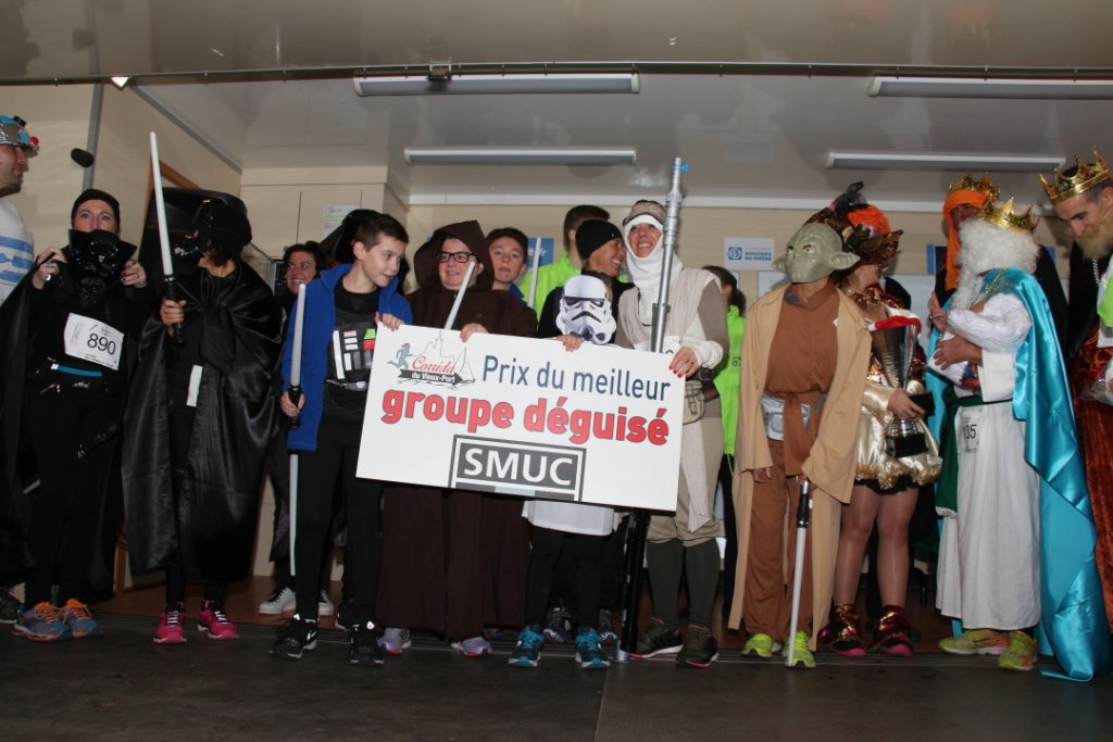 The best of the corrida of Vieux-Port: Star Wars (Photo Philippe Maillé)