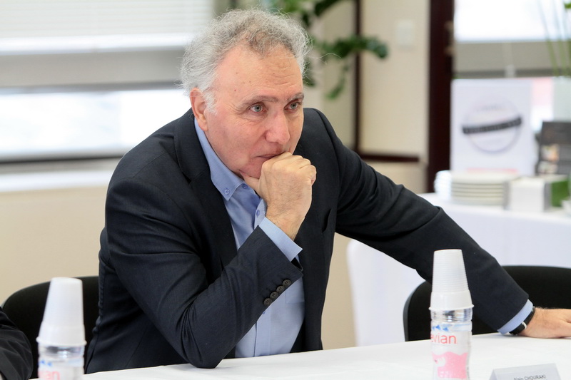Alain Chouraqui, président de la Fondation du Camp des Milles (photo Robert Poulain)